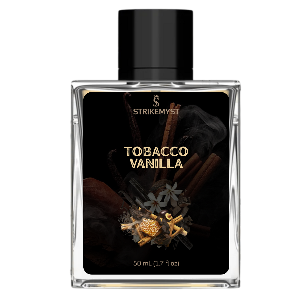Strikemyst Tobacco Vanilla Perfume – Unisex Luxury Eau de Parfum (50 mL)