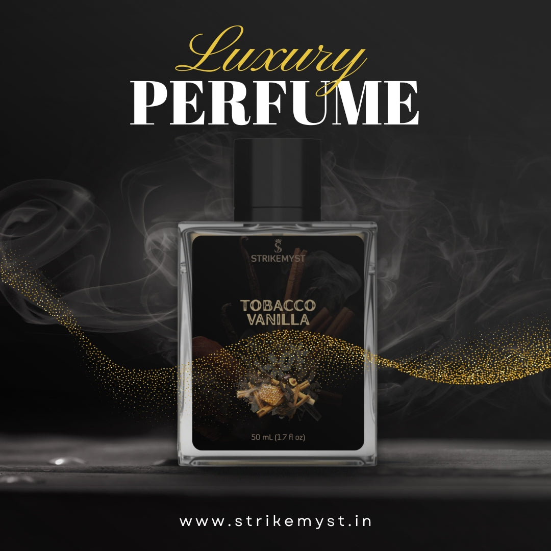 Strikemyst Tobacco Vanilla Perfume – Unisex Luxury Eau de Parfum (50 mL)