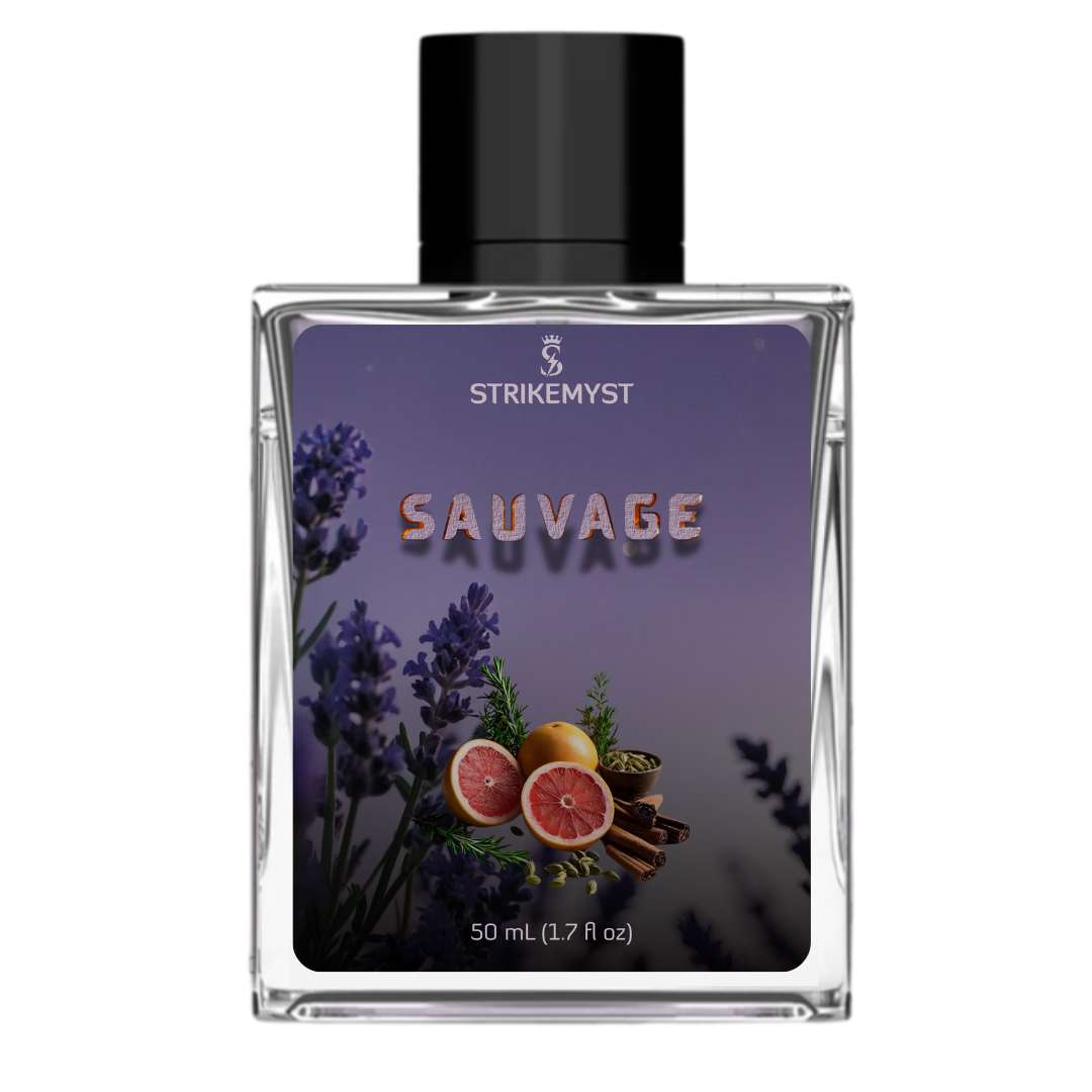 STRIKEMYST Sauvage – Luxury Perfume for Men – Eau de Parfum – 50 mL (1.7 fl oz)