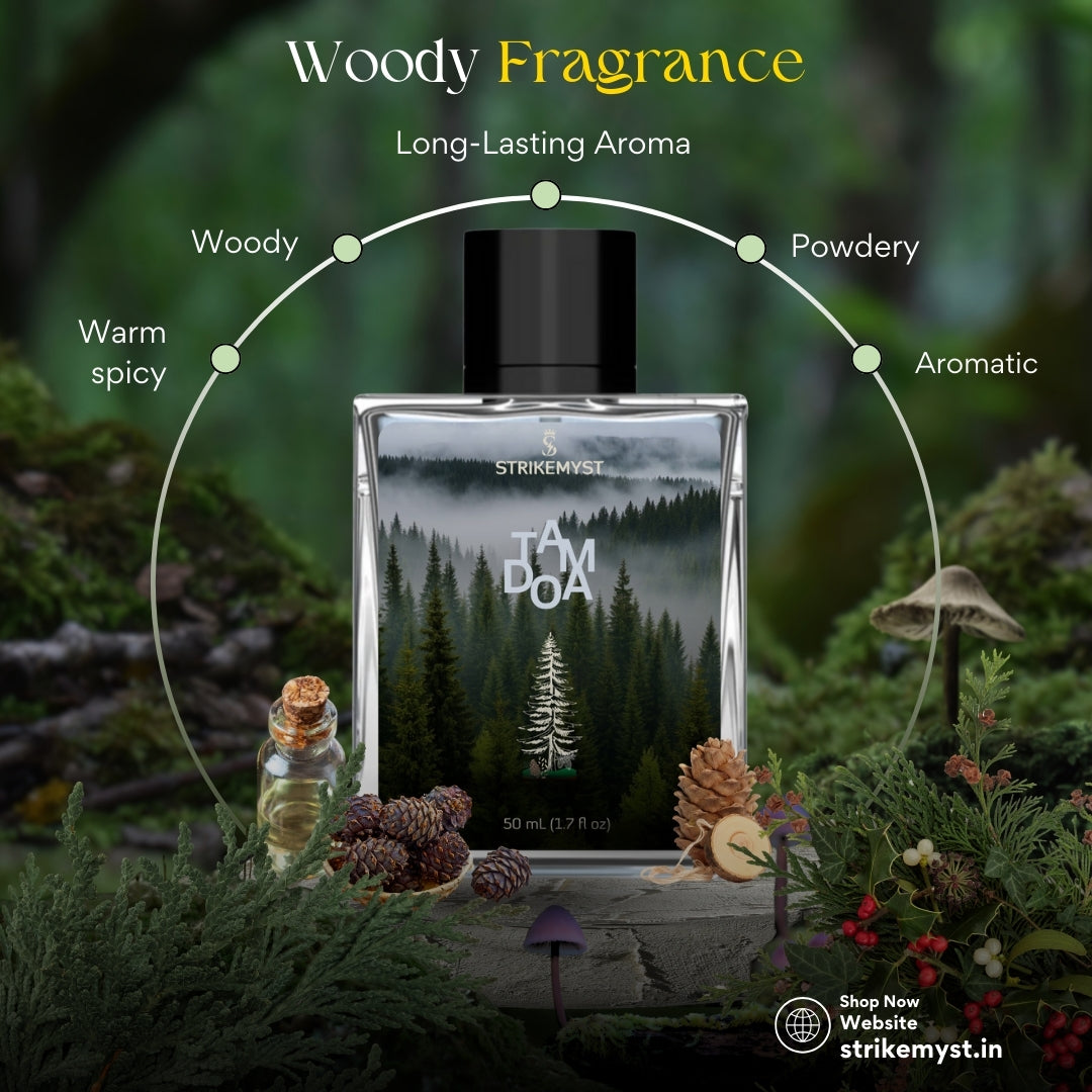 STRIKEMYST Tam Doa – Woody Aromatic Eau de Parfum – 50 mL