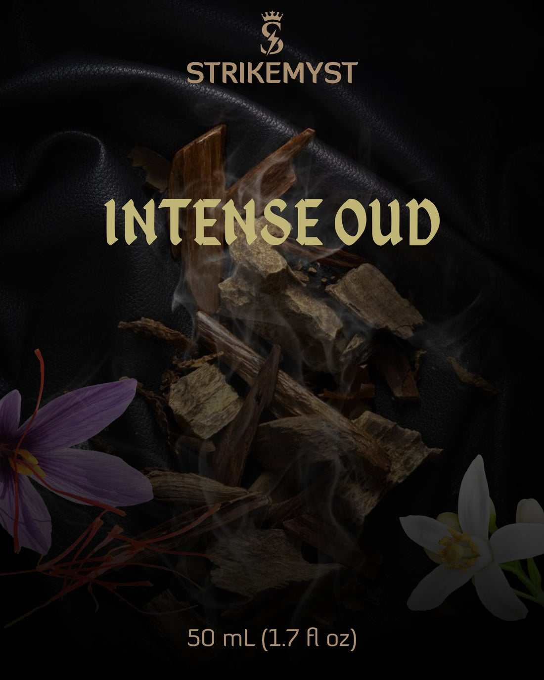 STRIKEMYST Intense Oud – The Soul of the Orient in a Bottle – 50 mL EDP