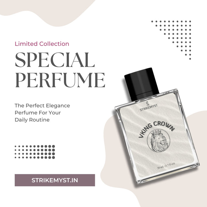 Vking Crown – Bold Woody Eau De Parfum for Men (50ml) | STRIKEMYST