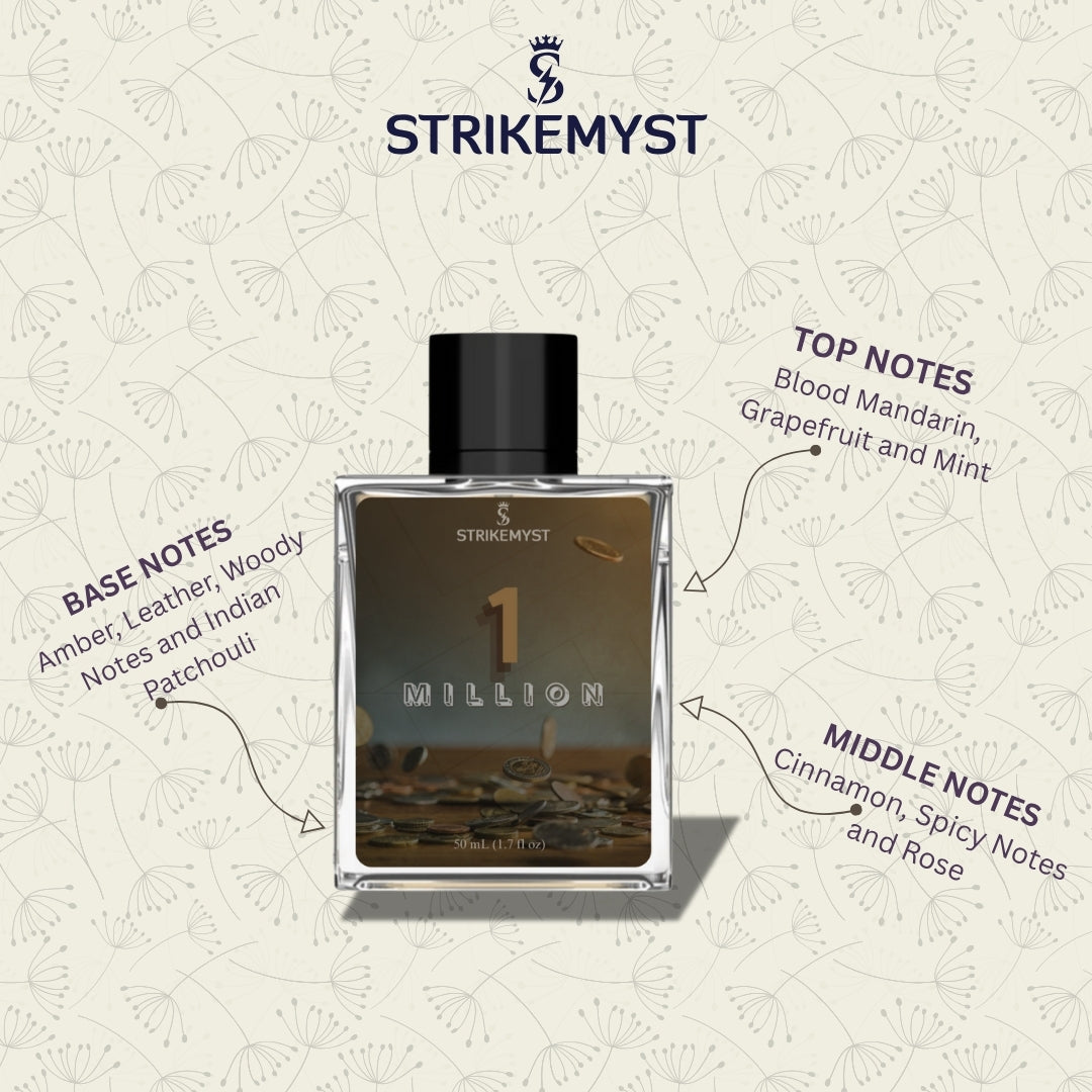 STRIKEMYST 1 Million Eau De Parfum – 50ml