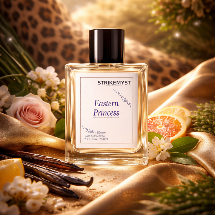 Eastern Princess – Eau de Parfum for Women | Fresh Citruses, Rose Elegance & Green Serenity