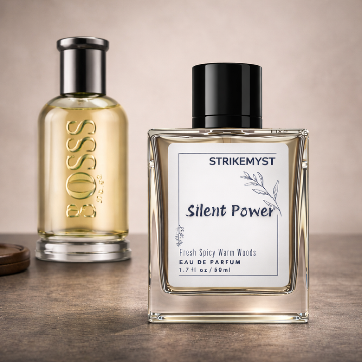 Silent Power – Eau de Parfum for Men | Crisp Fruits, Spiced Woods & Smooth Vanilla