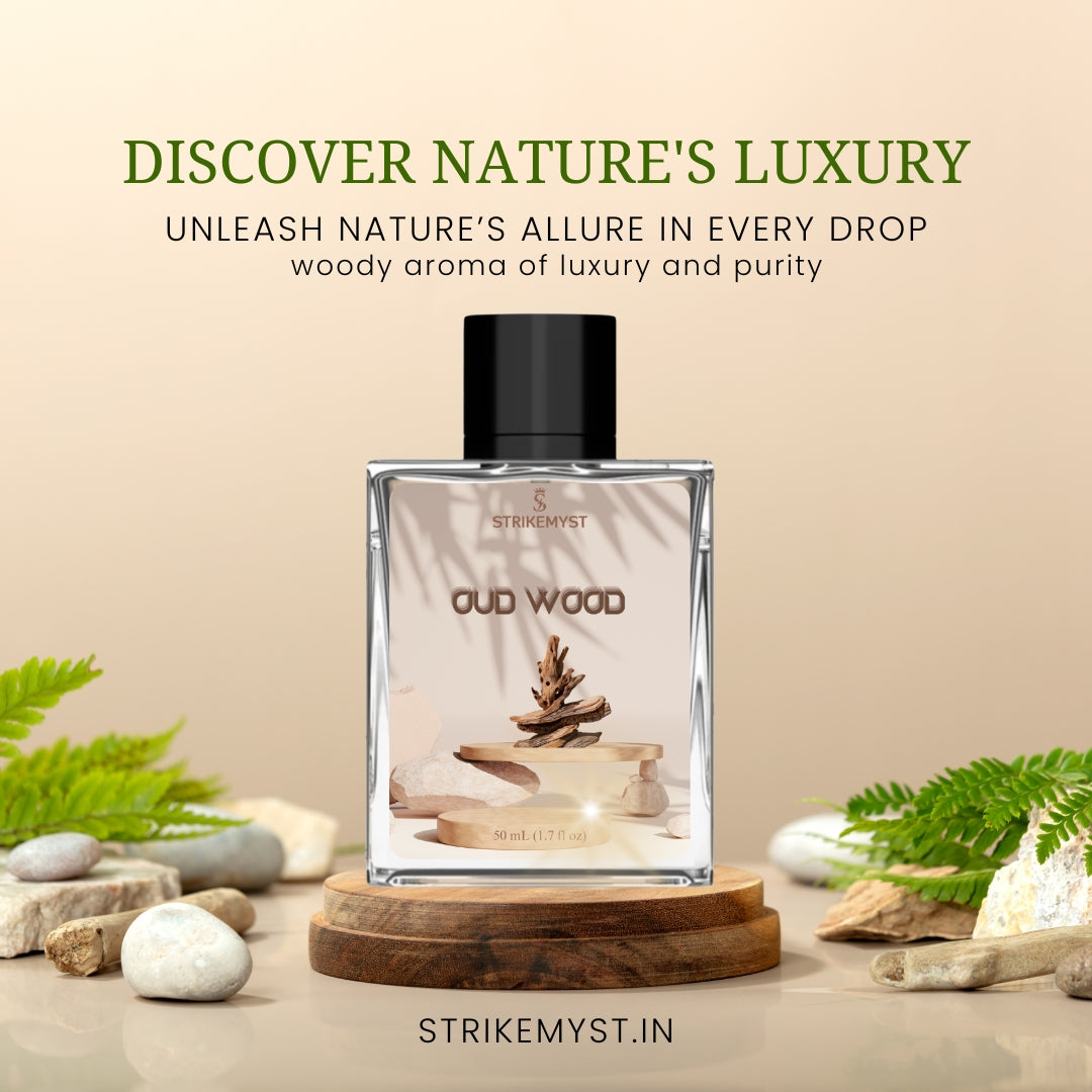 STRIKEMYST OUD WOOD – Eau de Parfum for Men & Women (50ml)