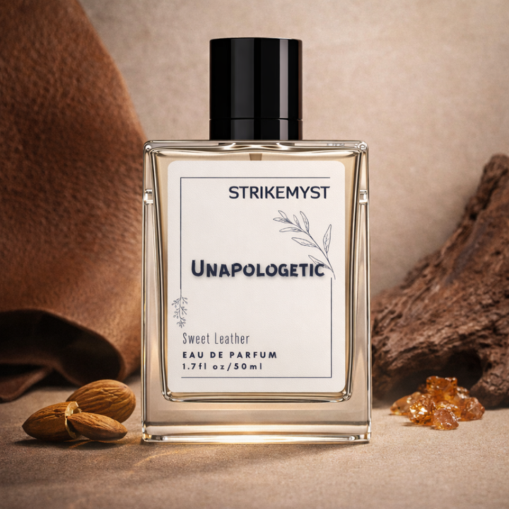 Unapologetic – Eau de Parfum (Unisex) | Aromatic Herbs, Bold Leather & Amber Woods