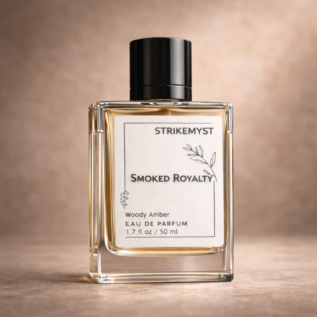 Smoked Royalty – Eau de Parfum (Unisex) | Inky Smoke, Dark Woods & Sacred Resin