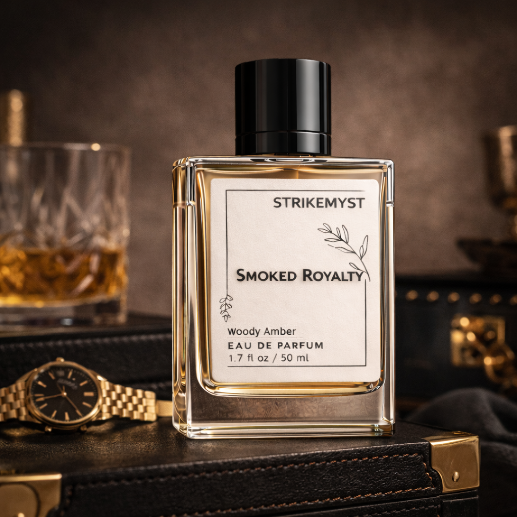 Smoked Royalty – Eau de Parfum (Unisex) | Inky Smoke, Dark Woods & Sacred Resin