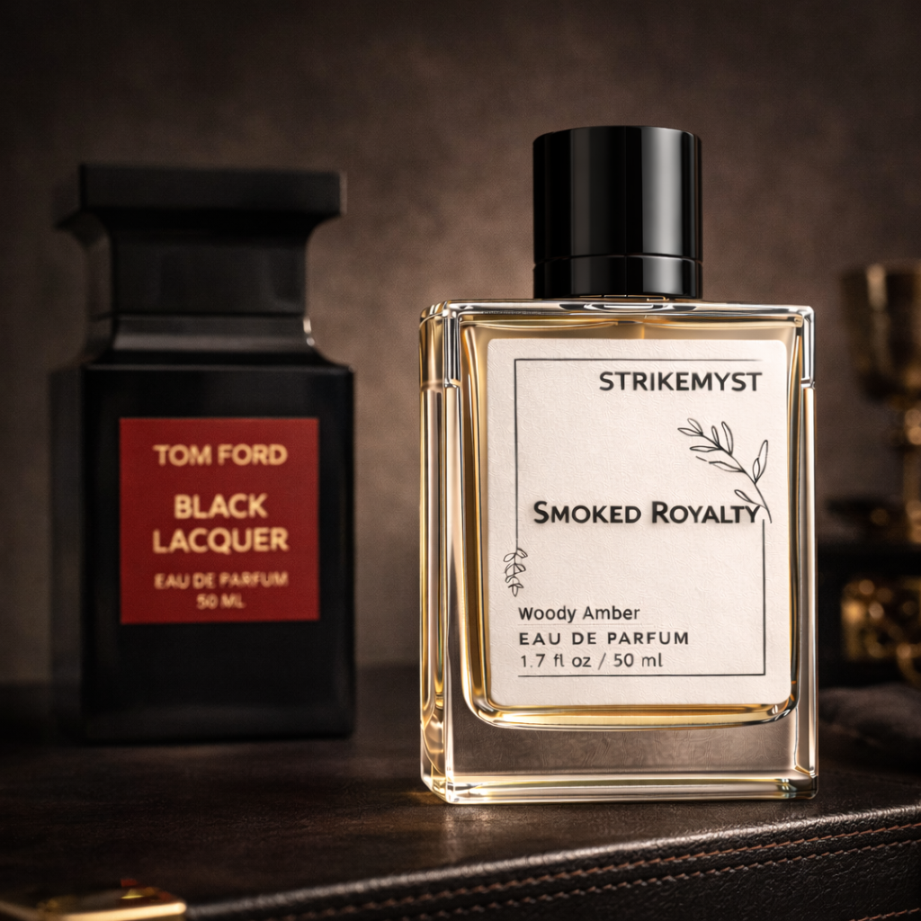 Smoked Royalty – Eau de Parfum (Unisex) | Inky Smoke, Dark Woods & Sacred Resin