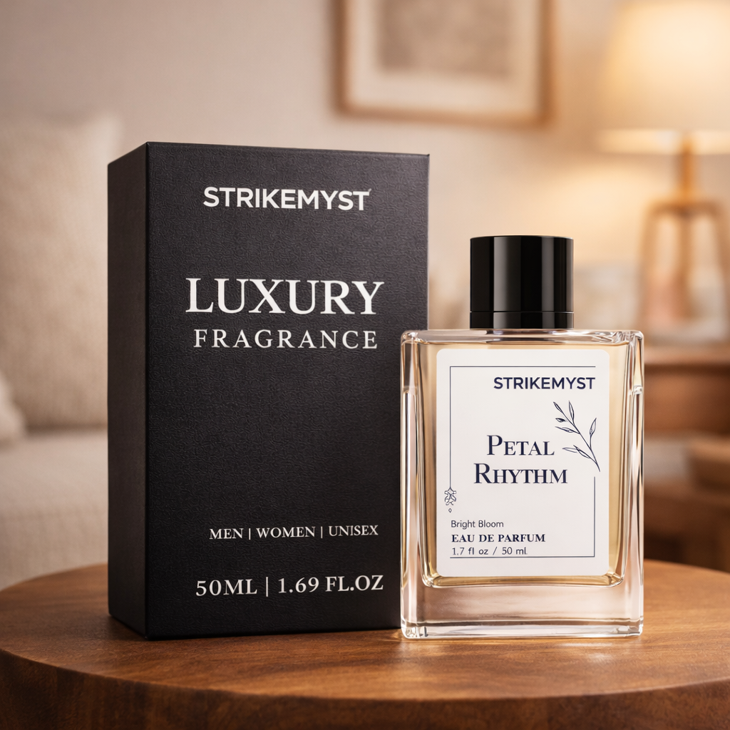 Petal Rhythm – Eau de Parfum for Women | Soft Florals, Creamy Vanilla & Gentle Woods