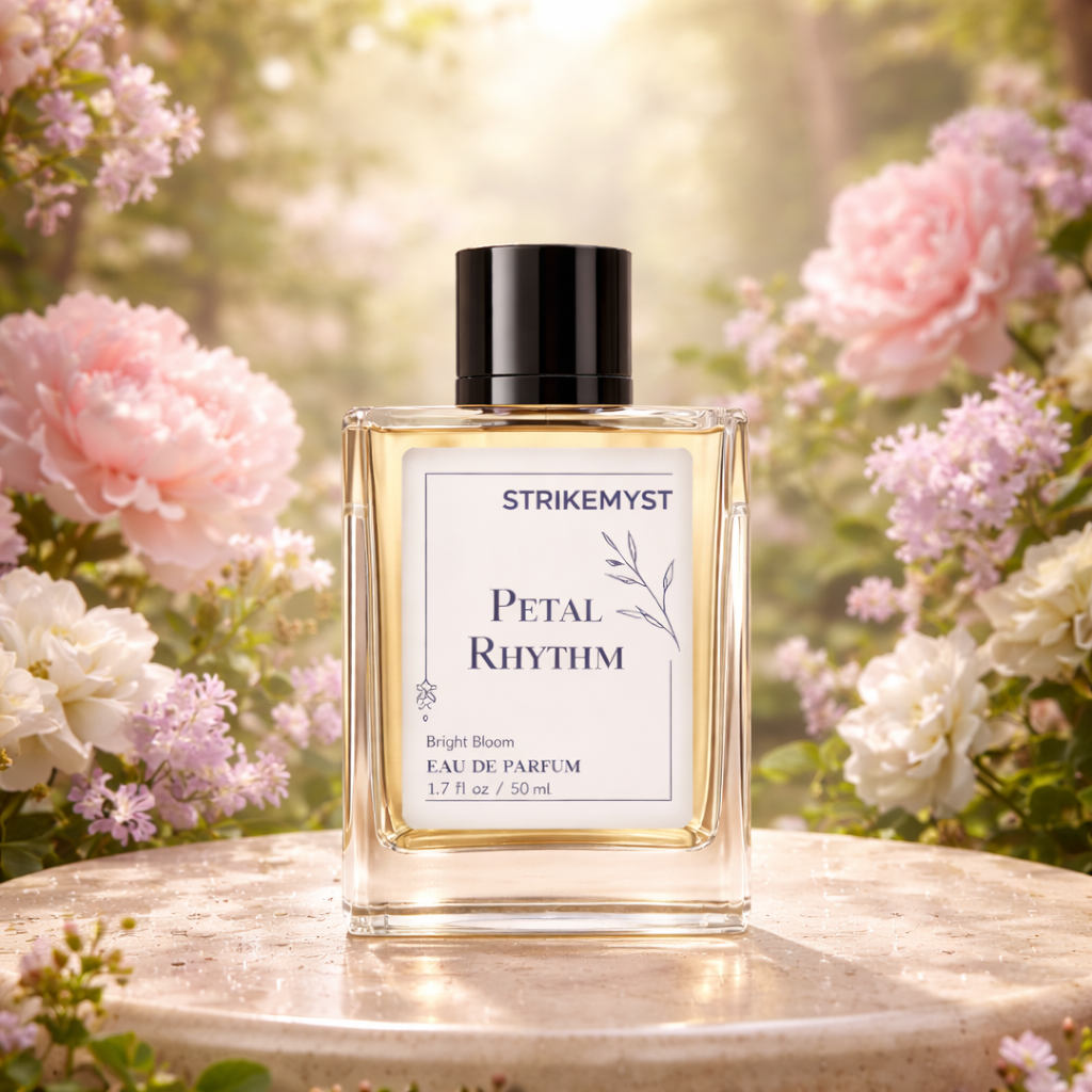 Petal Rhythm – Eau de Parfum for Women | Soft Florals, Creamy Vanilla & Gentle Woods