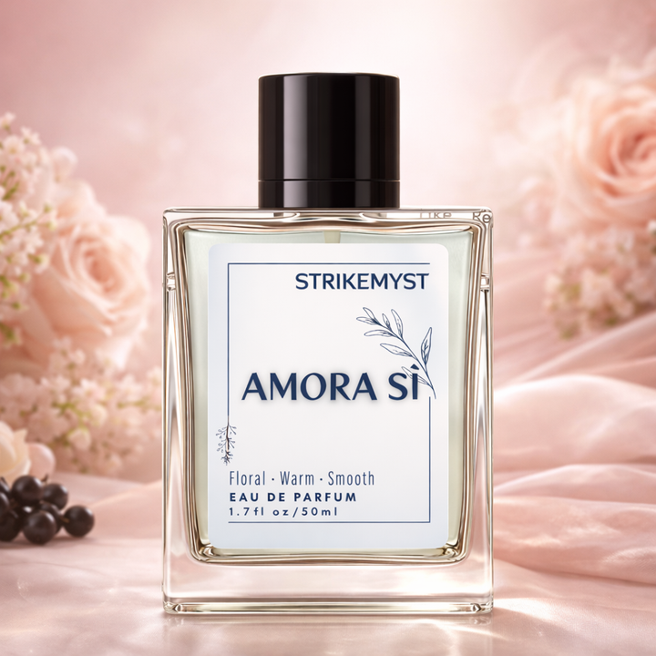 Amora Sì – Eau de Parfum for Women | Lush Berries, Elegant Florals & Soft Musk