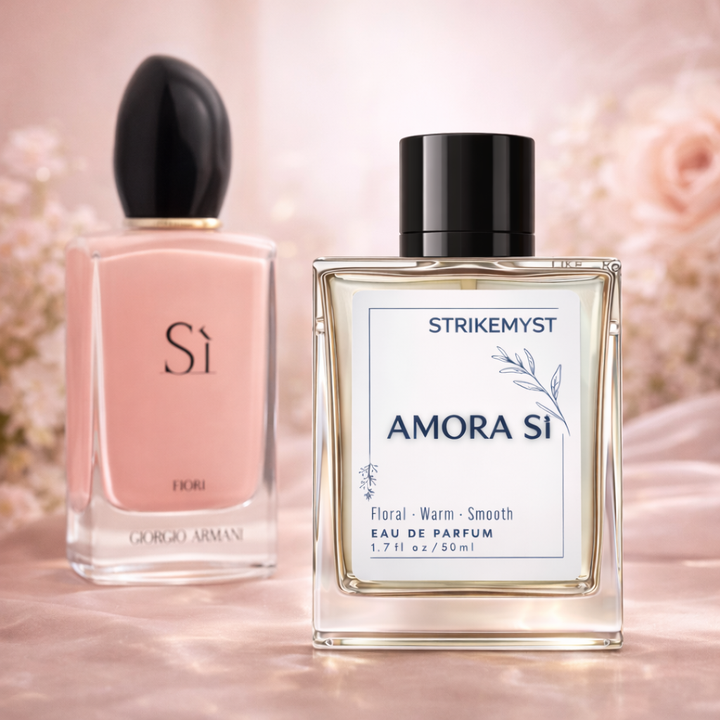 Amora Sì – Eau de Parfum for Women | Lush Berries, Elegant Florals & Soft Musk