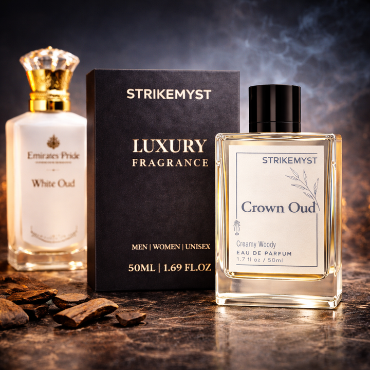 Crown Oud – Eau de Parfum (Unisex) | Bright Citrus, Velvet Iris & Royal Oud