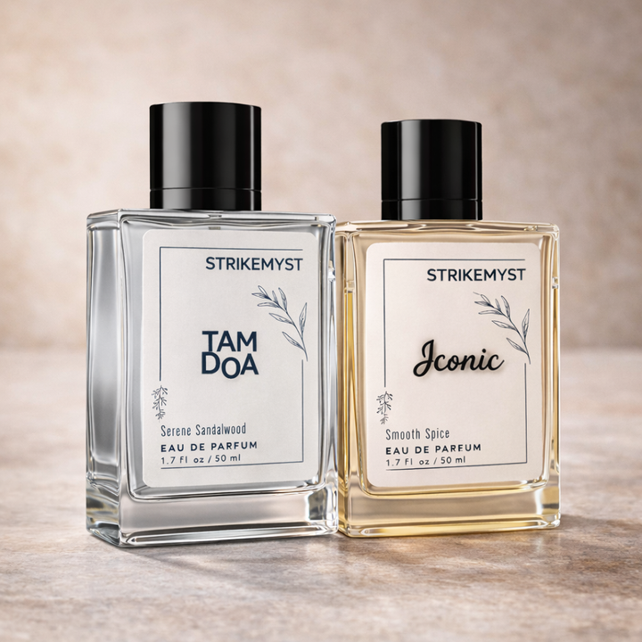 SRK Combo – Eau de Parfum Duo | Serene Woods & Bold Spiced Oud