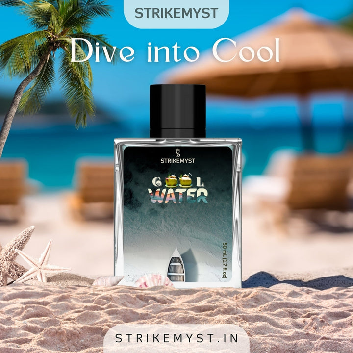 Cool Water – Aquatic Eau De Parfum for Men (50ml) | STRIKEMYST