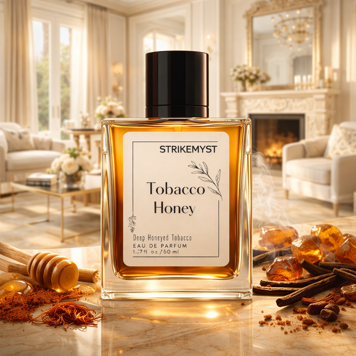 STRIKEMYST Tobacco Honey – Luxury Eau de Parfum (Unisex)